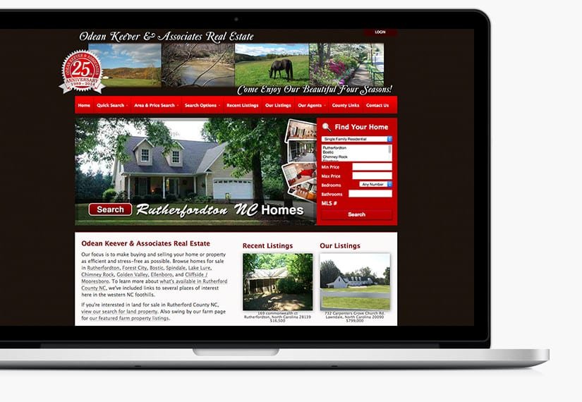 real estate website by Garetii Media