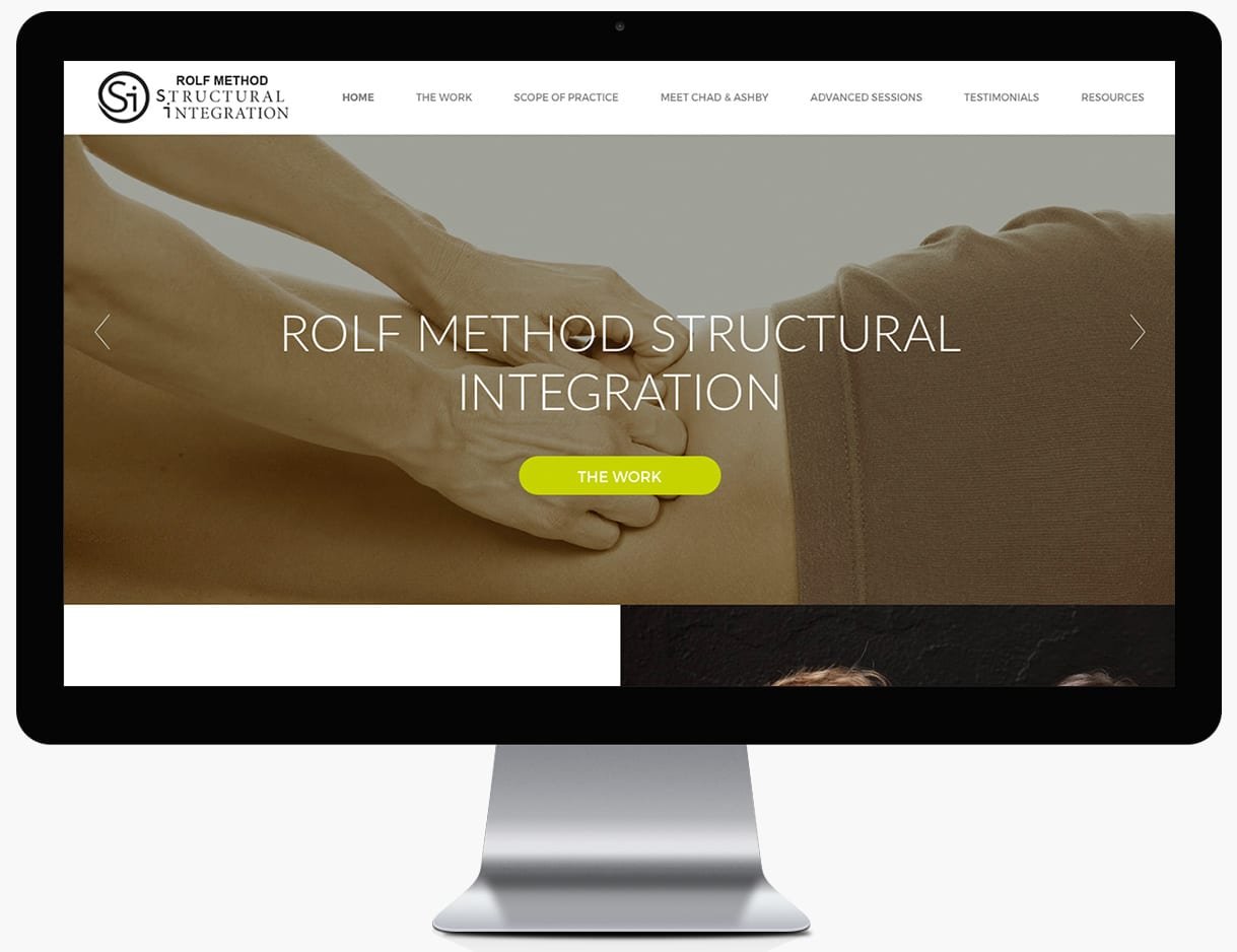 Rolf Method SI-a website by Garetii Media