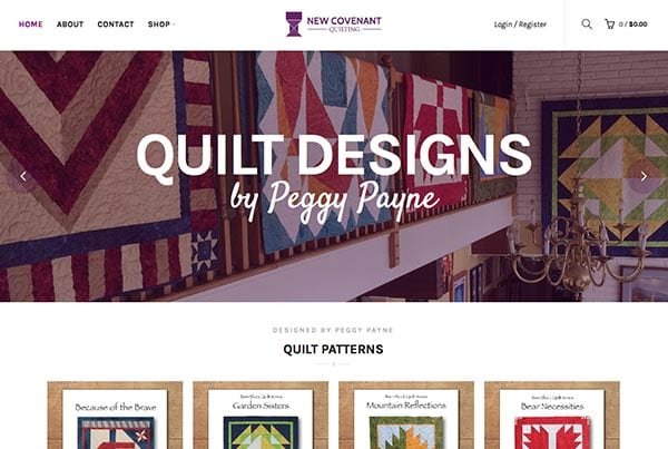 New Covenant Quilting Website